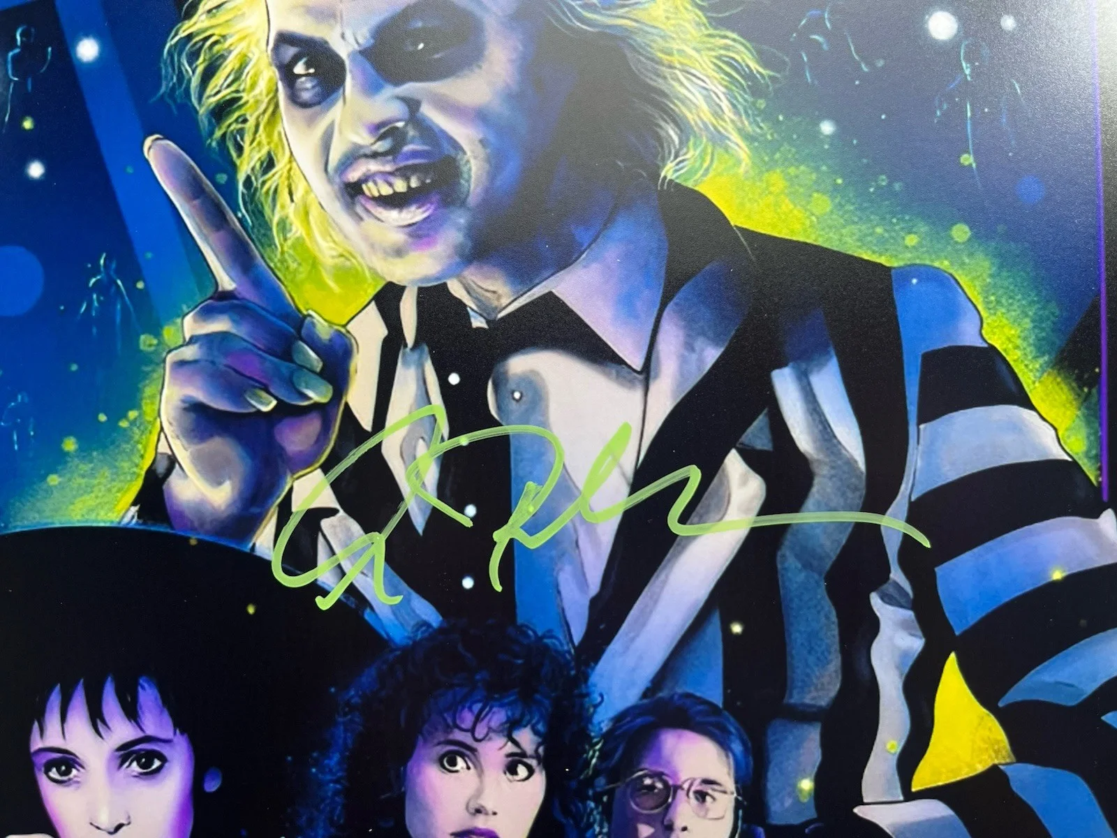 Alec Baldwin — Alec Baldwin Signed Beetlejuice 11x17 Photo JSA COA Adam Maitland, изображение 5