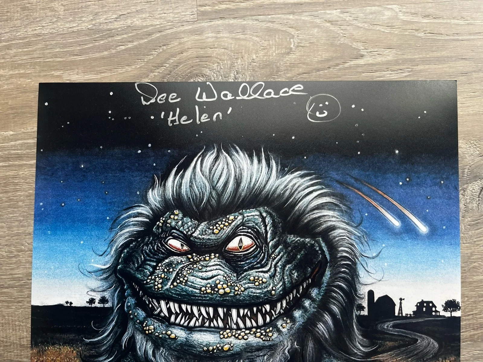 Scott Grimes Dee Wallace Signed Critters 11x17 Photo Beckett JSA COA Horror Auto, изображение 3
