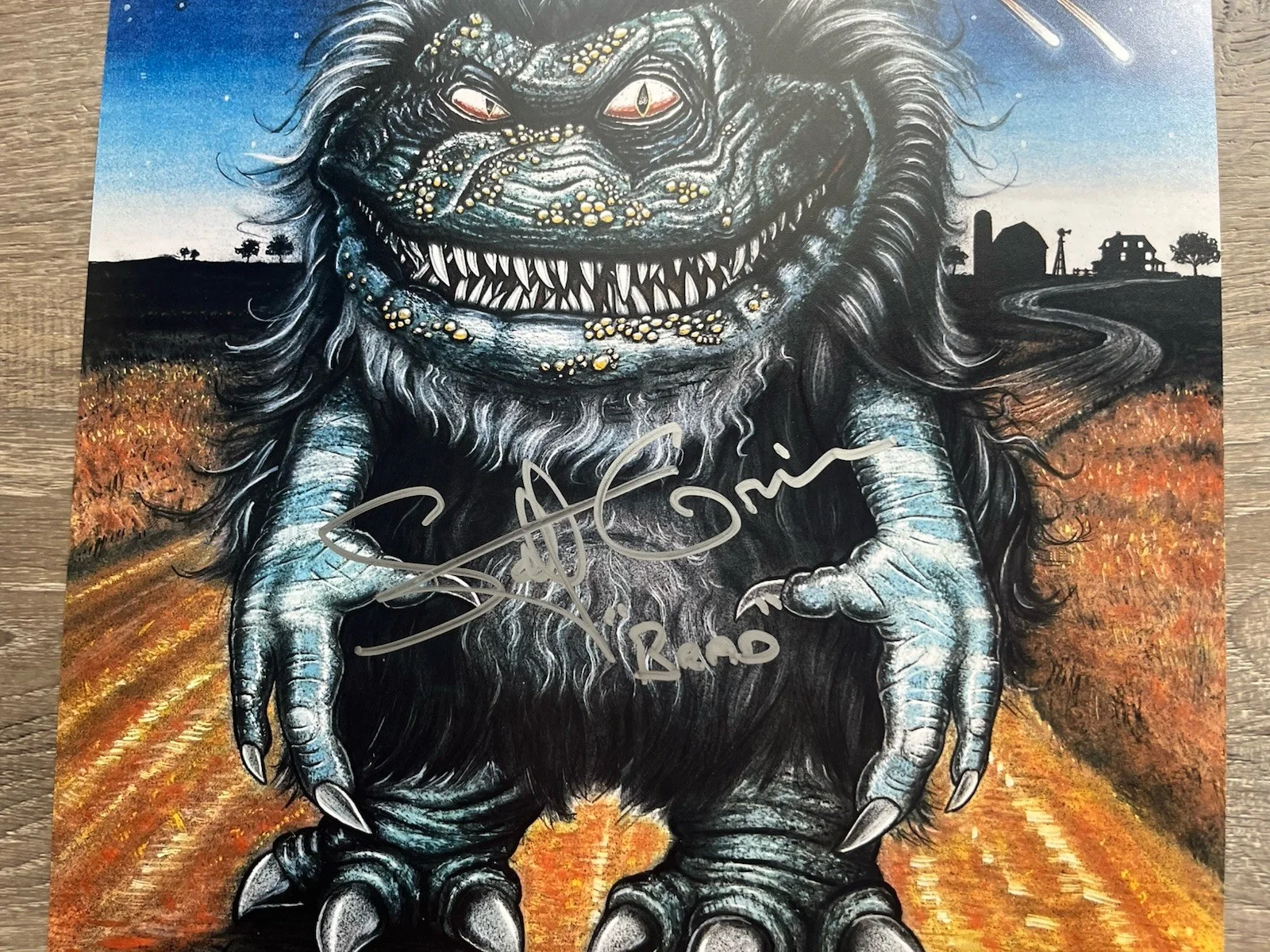 Scott Grimes Dee Wallace Signed Critters 11x17 Photo Beckett JSA COA Horror Auto, изображение 4