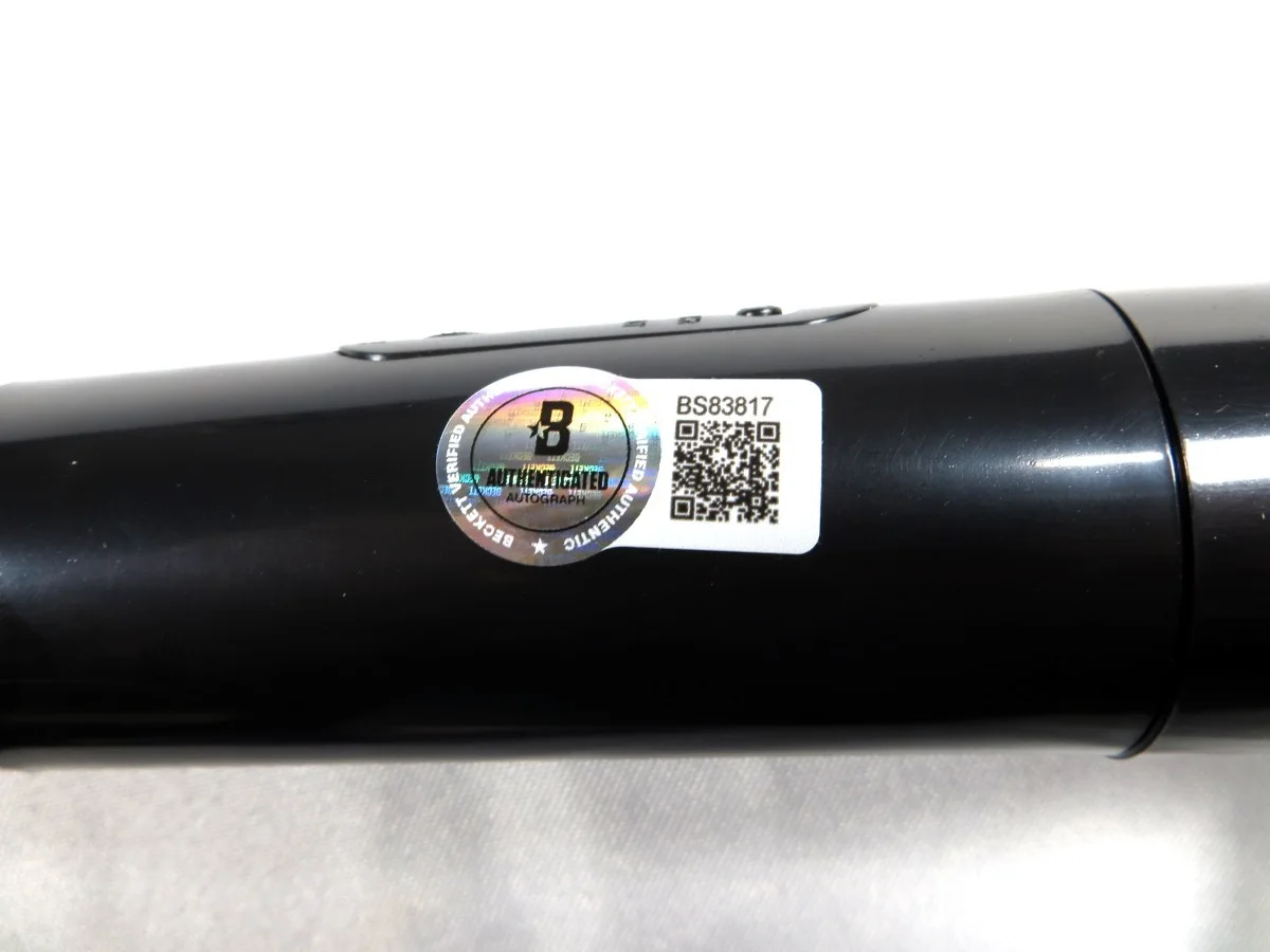 Cherie Currie Signed Autographed Microphone "The Runaways" Singer BAS BS83817, image 2