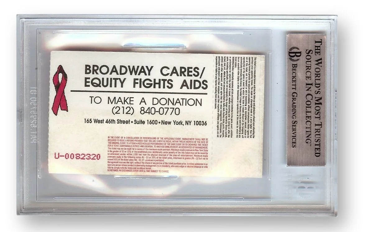 Bette Midler — Bette Midler Signed Autographed Ticket Stub 1993 Radio City Music Hall BAS 308, image 2
