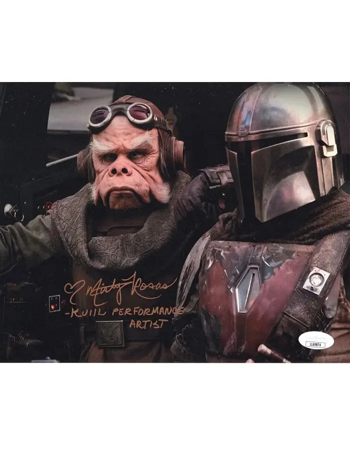 Misty Rosas — Misty Rosas signed 8x10 Photo Kuiil Star Wars The Mandalorian JSA Authentication
