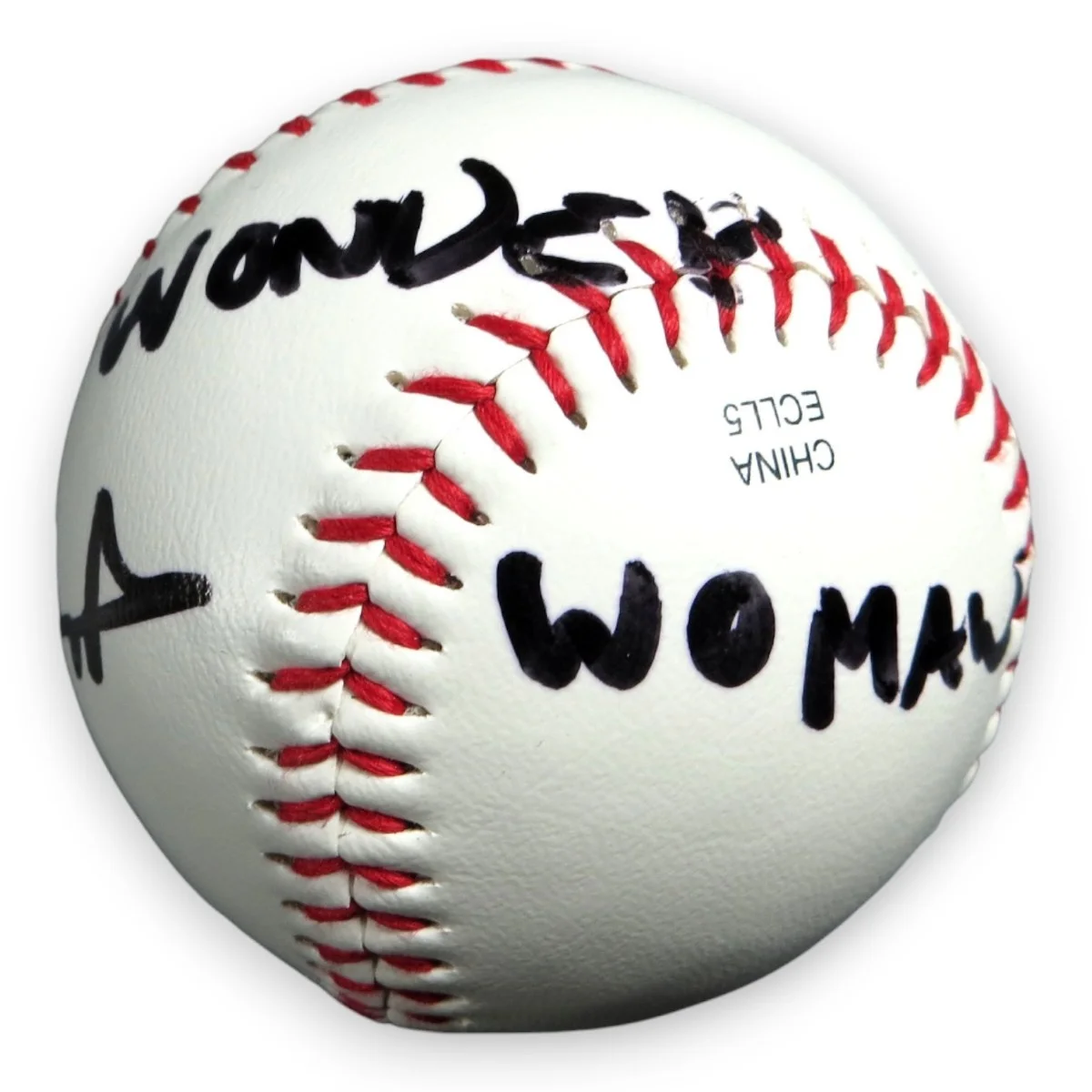 Patty Jenkins — Patty Jenkins Signed Autographed Baseball "Wonder Woman" Director BAS BU81886, изображение 2