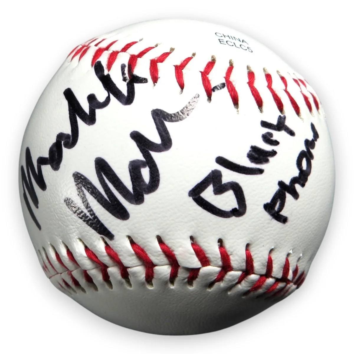 Madeleine McGraw — Madeleine McGraw Signed Autographed Baseball "The Black Phone" BAS BU81877