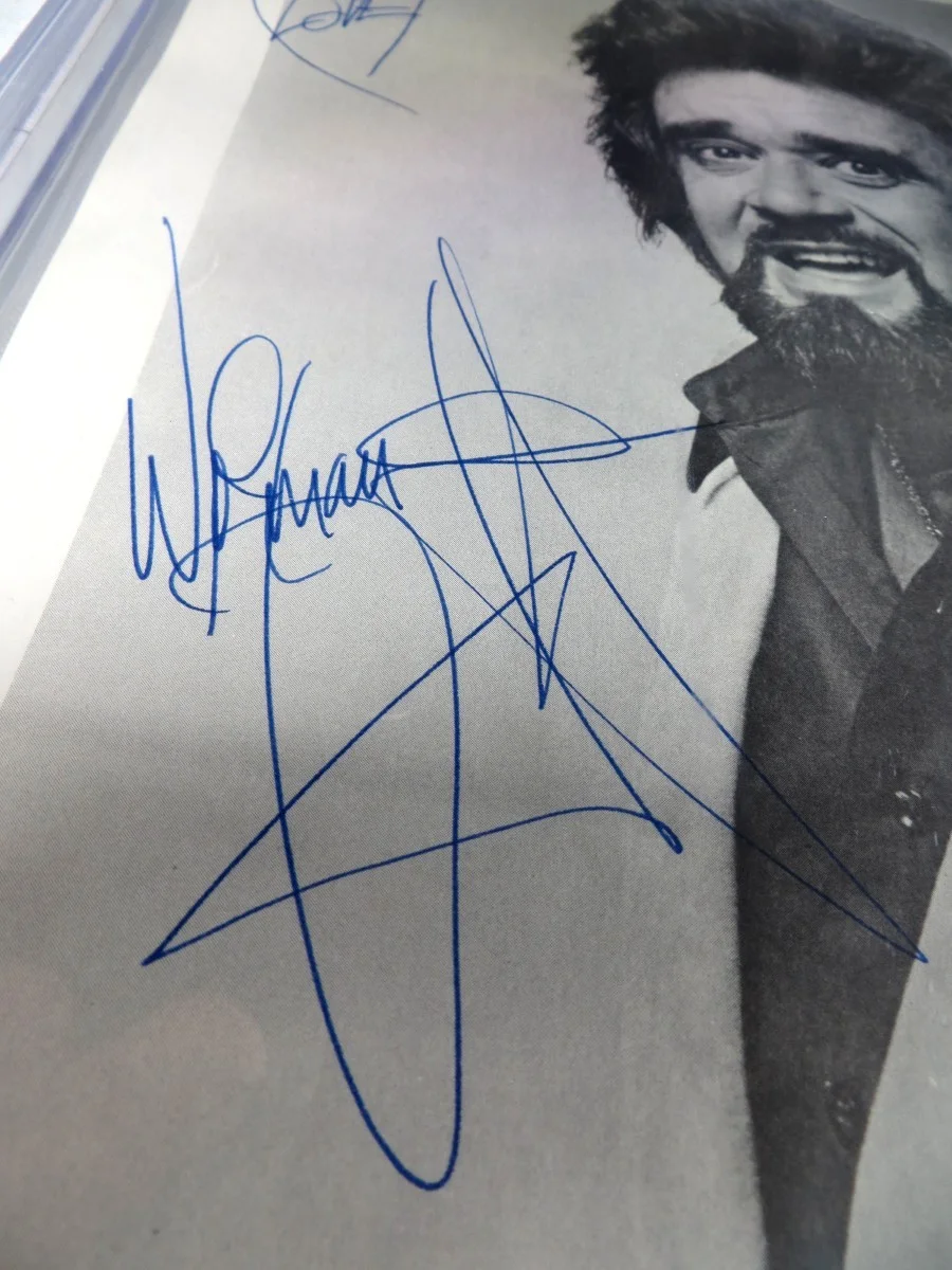 Wolfman Jack — Wolfman Jack Signed Autographed 8.5X11 Photo Legendary DJ BAS Encased, изображение 2