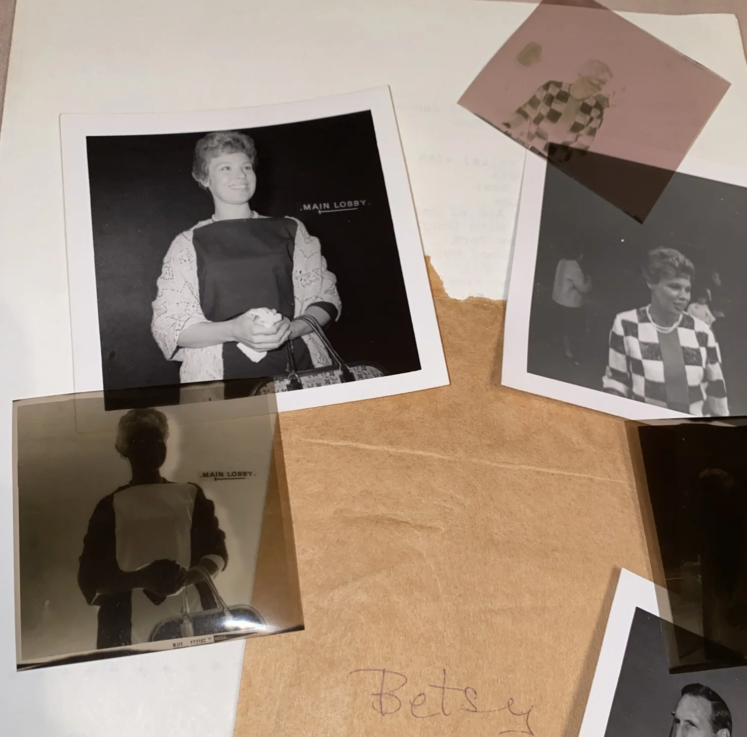 Betsy Palmer — BETSY PALMER 3 Vintage Black & White Photos & Negatives Friday The 13th Star, image 2