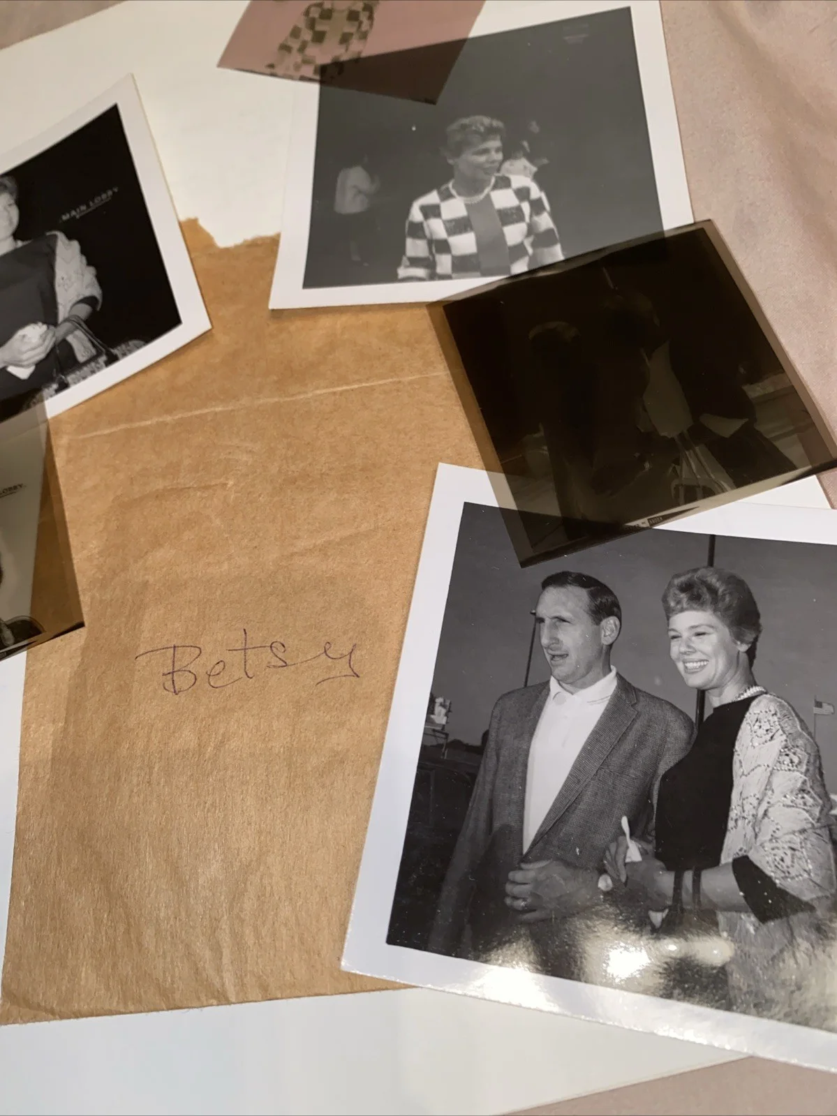 Betsy Palmer — BETSY PALMER 3 Vintage Black & White Photos & Negatives Friday The 13th Star, image 3