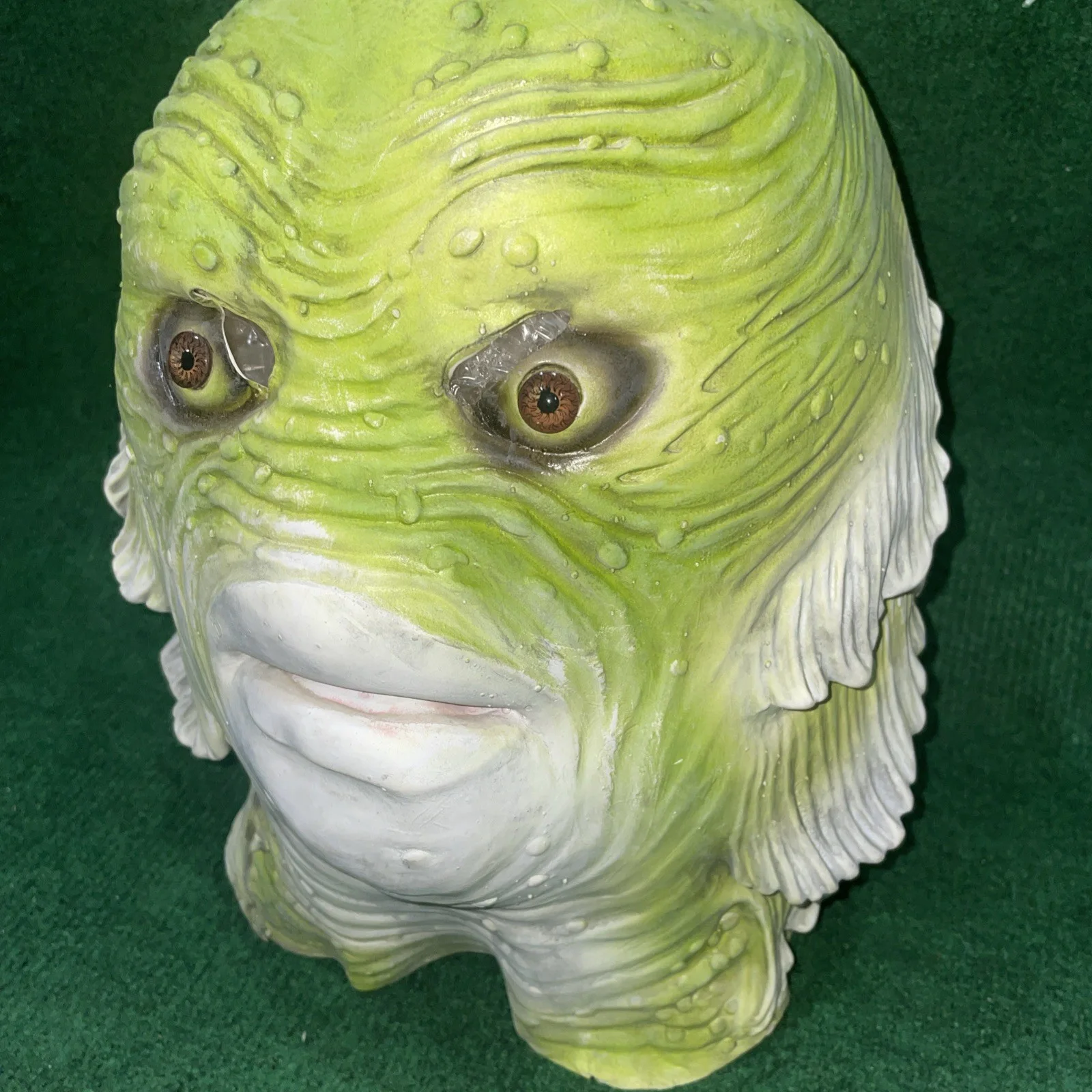 Ricou Browning — Creature From The Black Lagoon Ricou Browning Signed Replica Mask Gill-Man COA, изображение 4