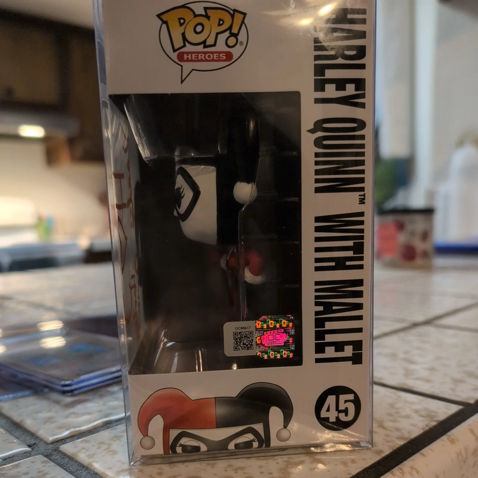 Karlii Hoch — Harley Quinn Isekai Signed Karlii Hoch Suicide Squad Funko 45 w/ COA, image 2