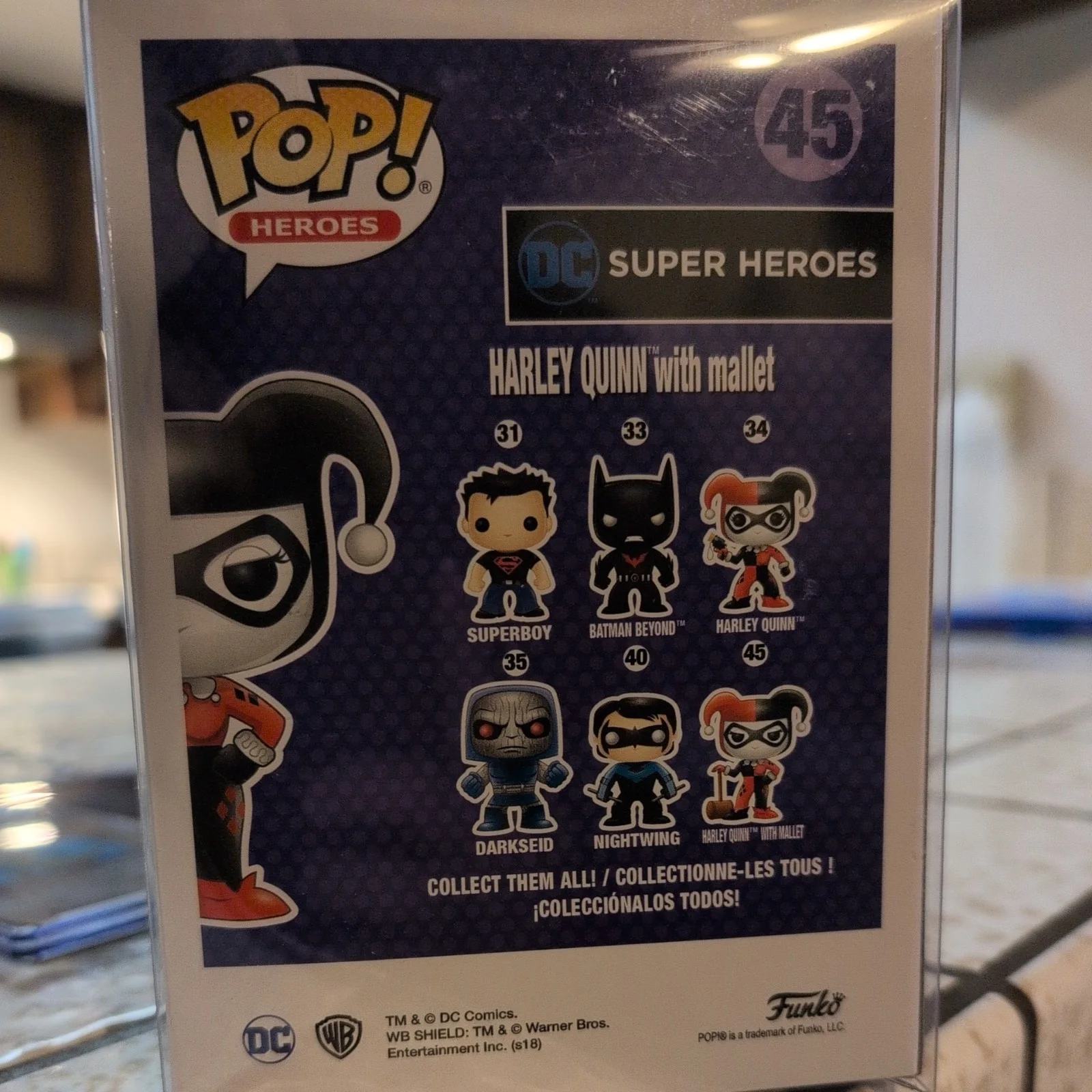 Karlii Hoch — Harley Quinn Isekai Signed Karlii Hoch Suicide Squad Funko 45 w/ COA, image 3