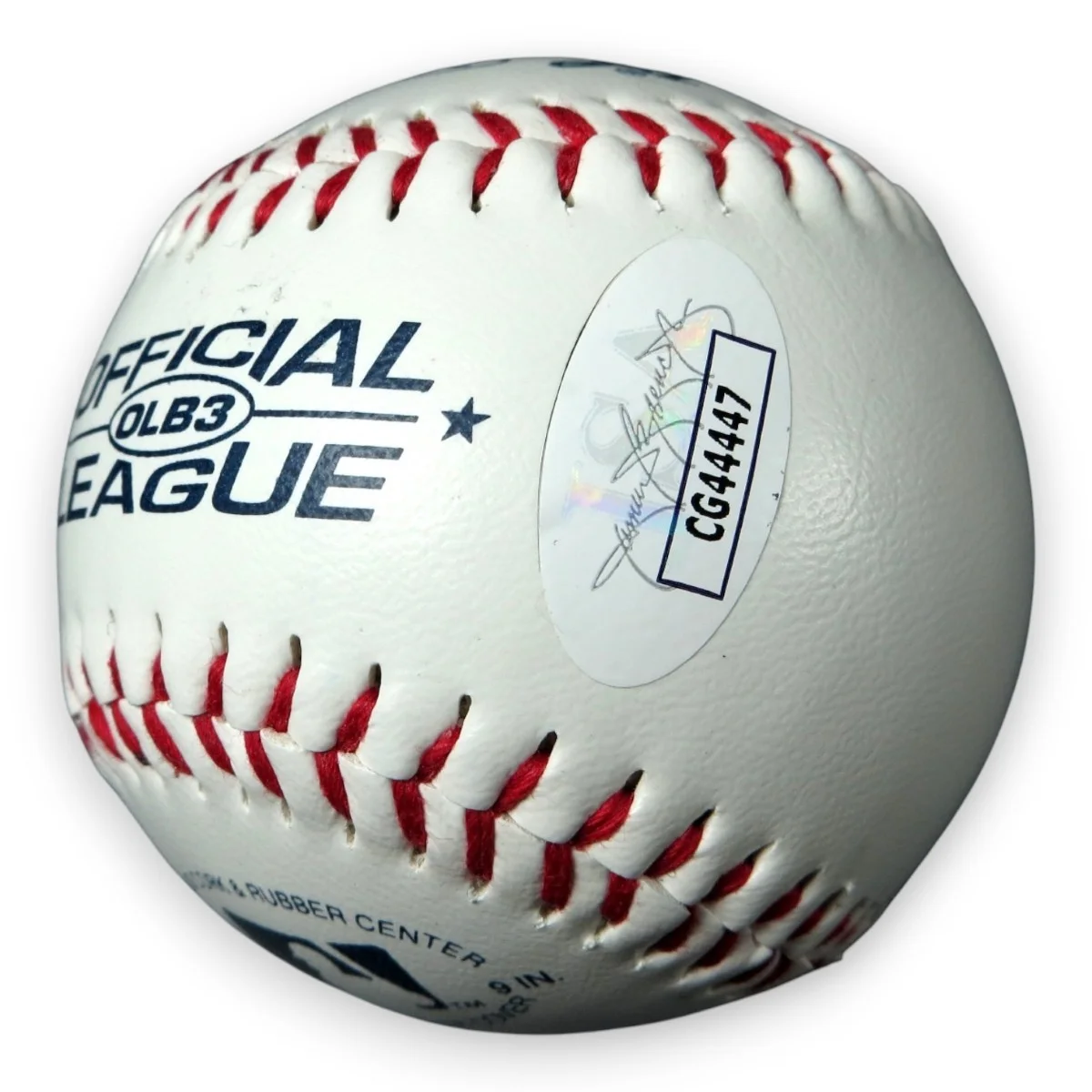 June Diane Raphael — June Diane Raphael Signed Autographed Baseball Burning Love JSA CG44447, image 2