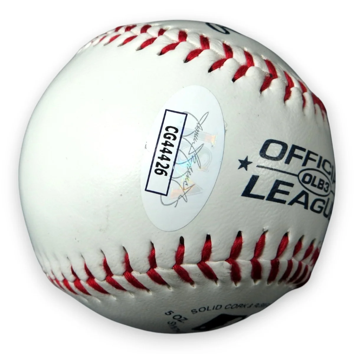 Tricia Helfer — Tricia Helfer Signed Autographed Baseball Battlestar Galatica JSA CG44426, image 2