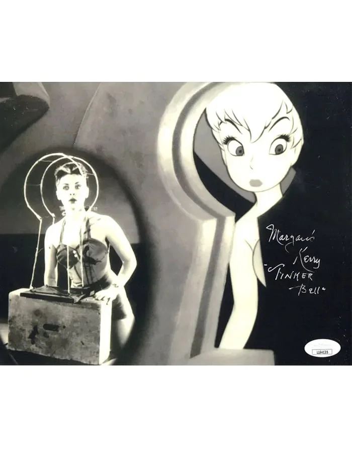 Margaret Kerry — Margaret Kerry signed 8x10 Photo Tinker Bell Disney Peter Pan JSA Authentication