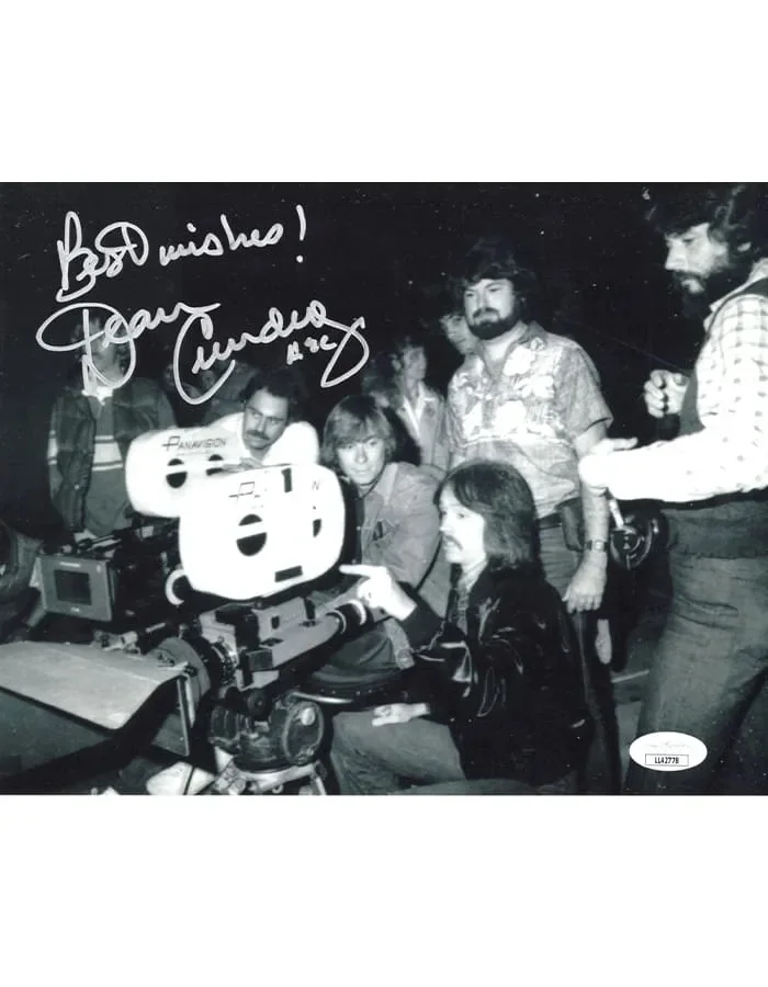 Dean Cundey — Dean Cundey signed 8x10 Photo Cinematographer Escape from JSA Authentication
