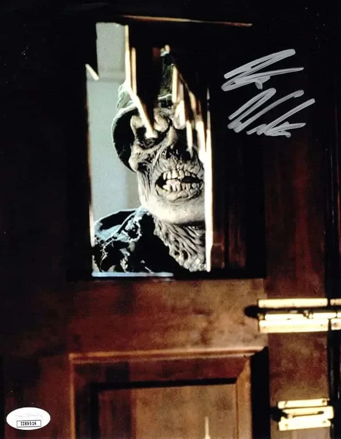 Curt Wilmot — Curt Wilmot signed 8x10 Photo Skeleton Big Ben House JSA Authentication