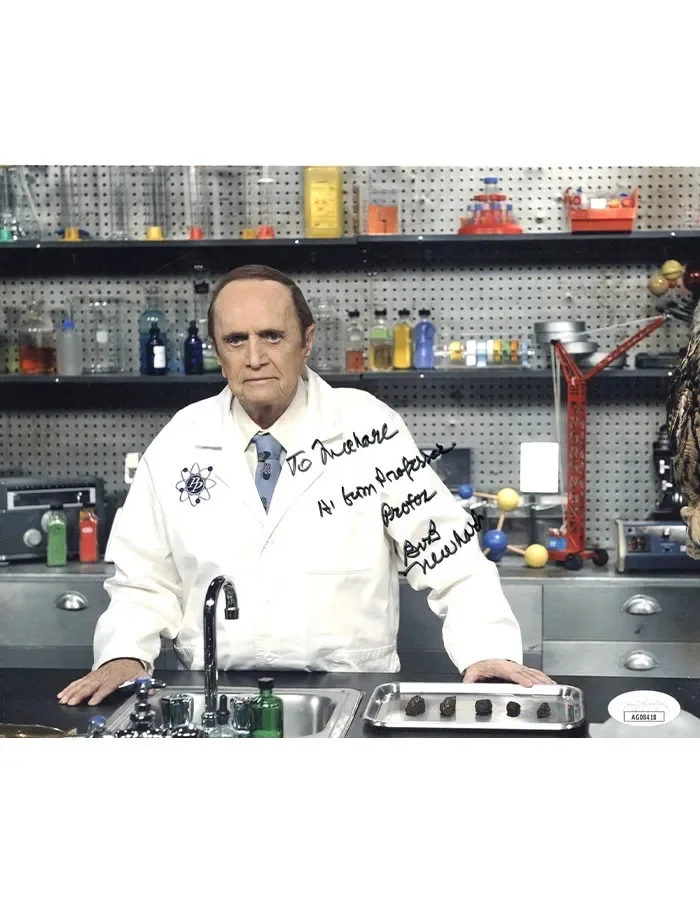 Bob Newhart — Bob Newhart signed 8x10 Photo Professor Proton The Big Bang JSA Authentication, изображение 2