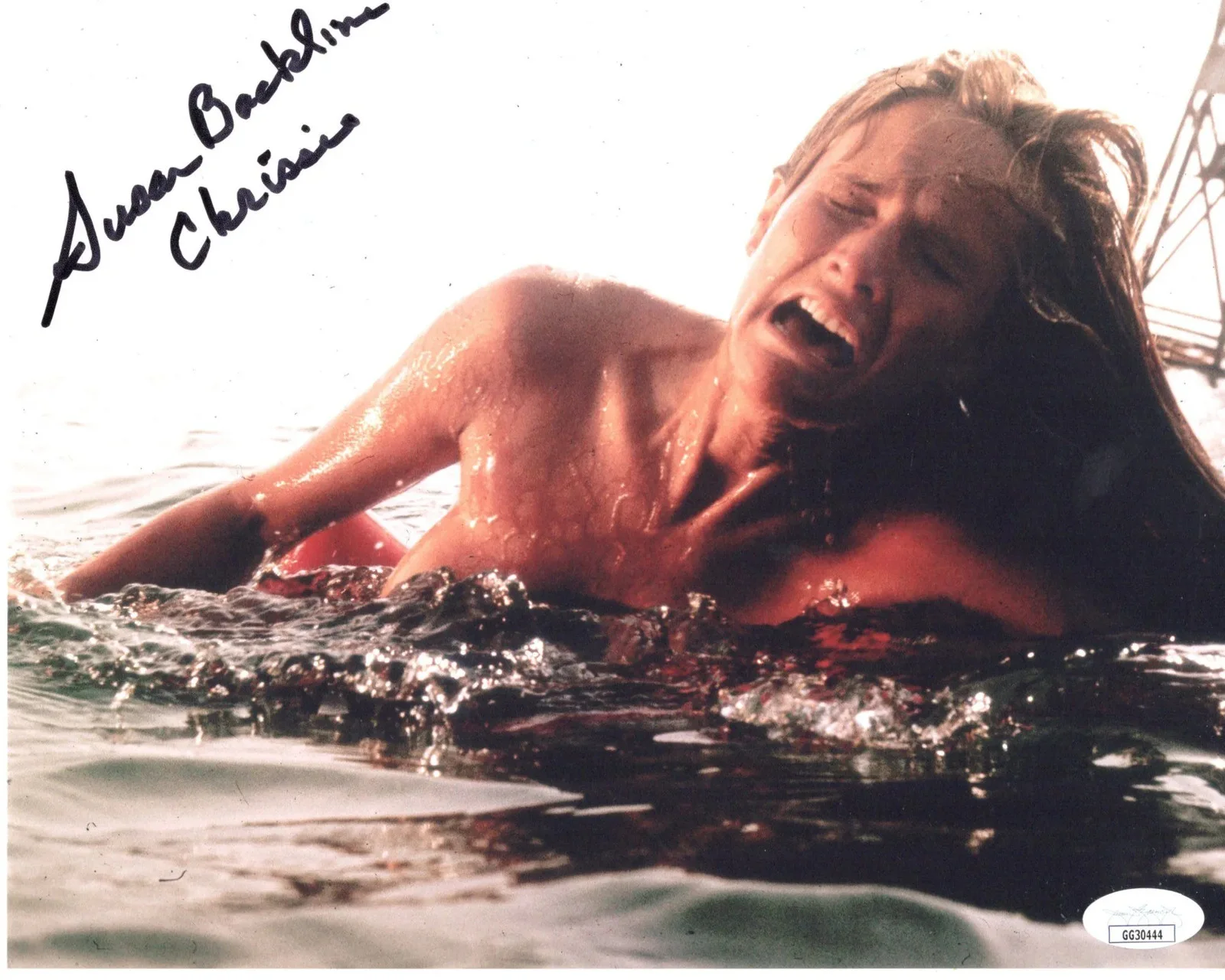 Susan Backlinie — Susan Backlinie signed 8x10 Photo Chrissie Jaws JSA Authentication