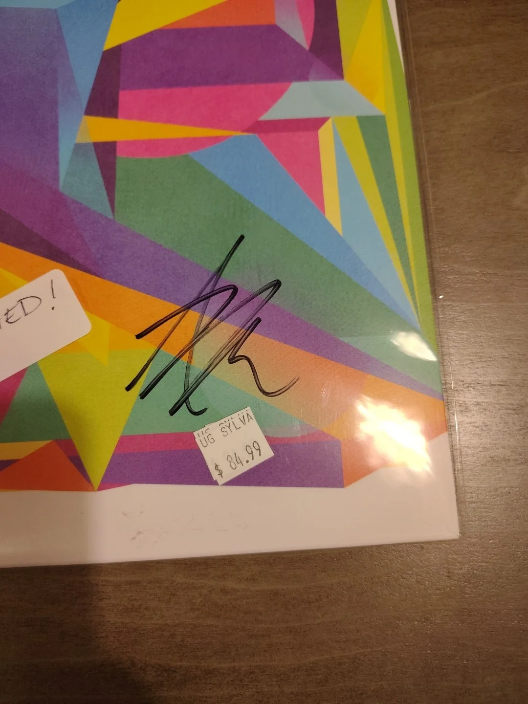 Autographed Album Intervals The Shape Of Colour, изображение 2
