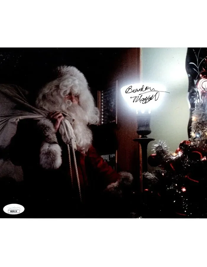 Brandon Maggart — Brandon Maggart signed 8x10 Photo Harry Stadling Christmas JSA Authentication