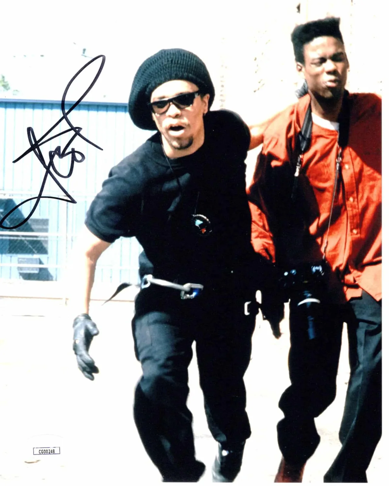 Ice-T — Ice-T signed 8x10 Photo Det. Scotty Appleton New Jack City JSA Authentication