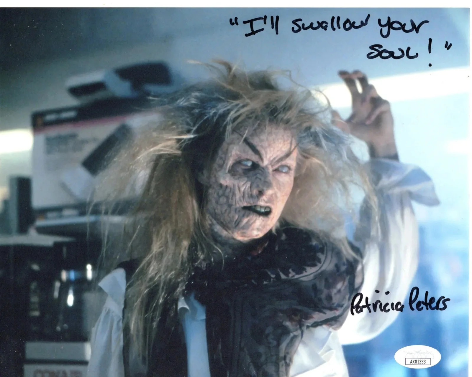 Patricia M. Peters — Patricia M. Peters signed 8x10 Photo Demon Lady Army of Darkness JSA