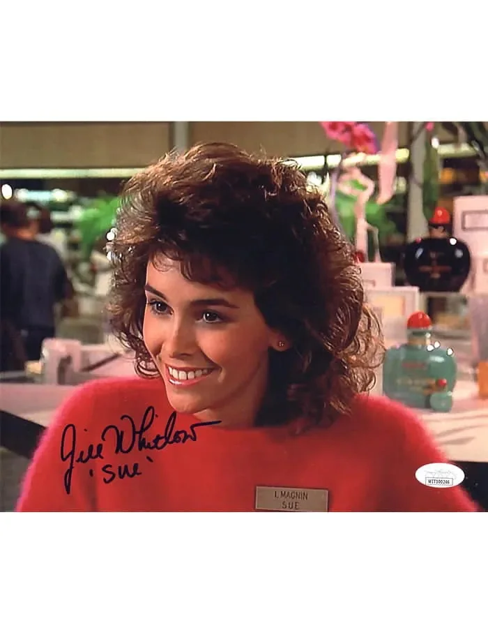 Jill Whitlow — Jill Whitlow signed 8x10 Photo Perfume Salesgirl Sue Weird JSA Authentication