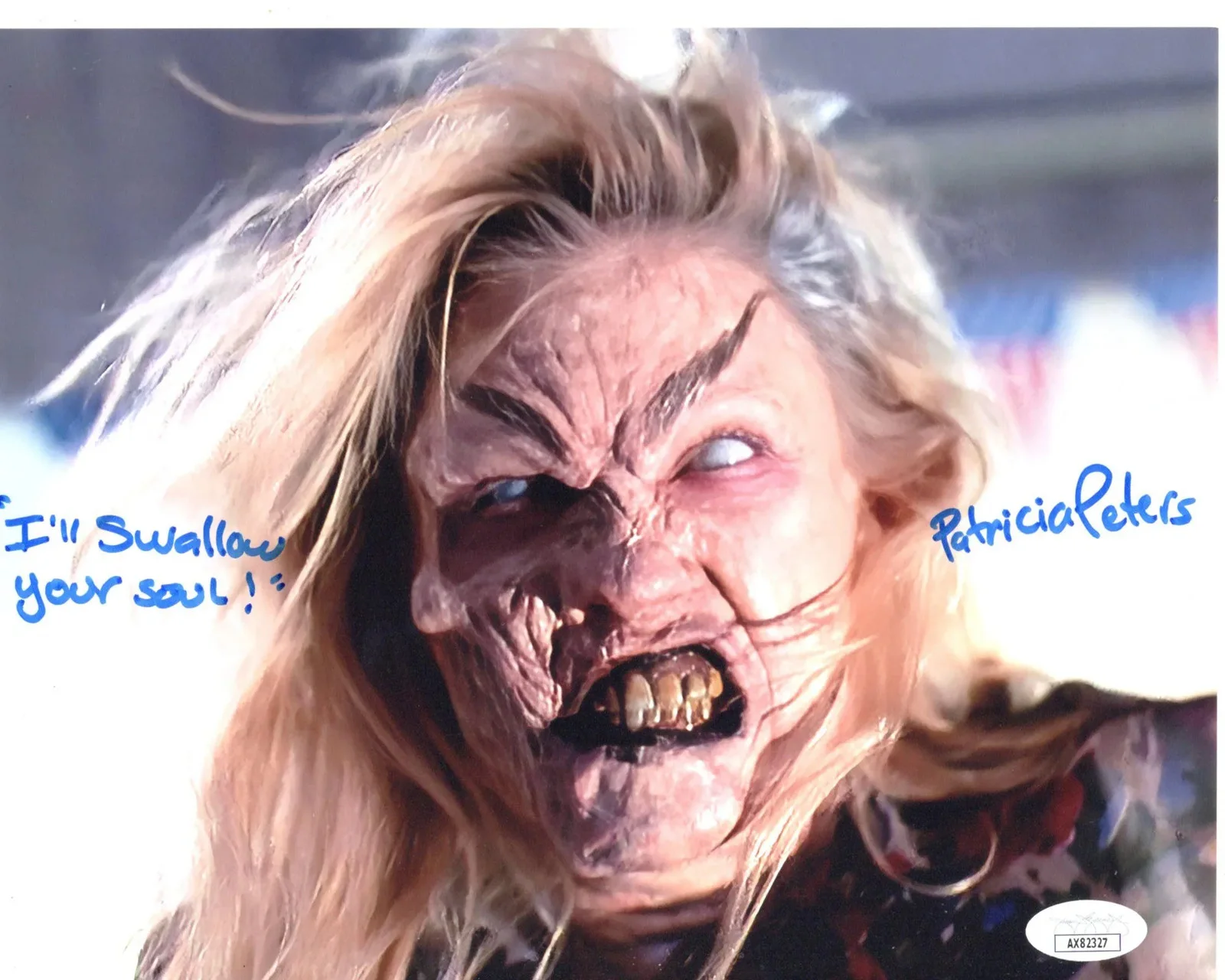 Patricia M. Peters — Patricia M. Peters signed 8x10 Photo Demon Lady Army of Darkness JSA