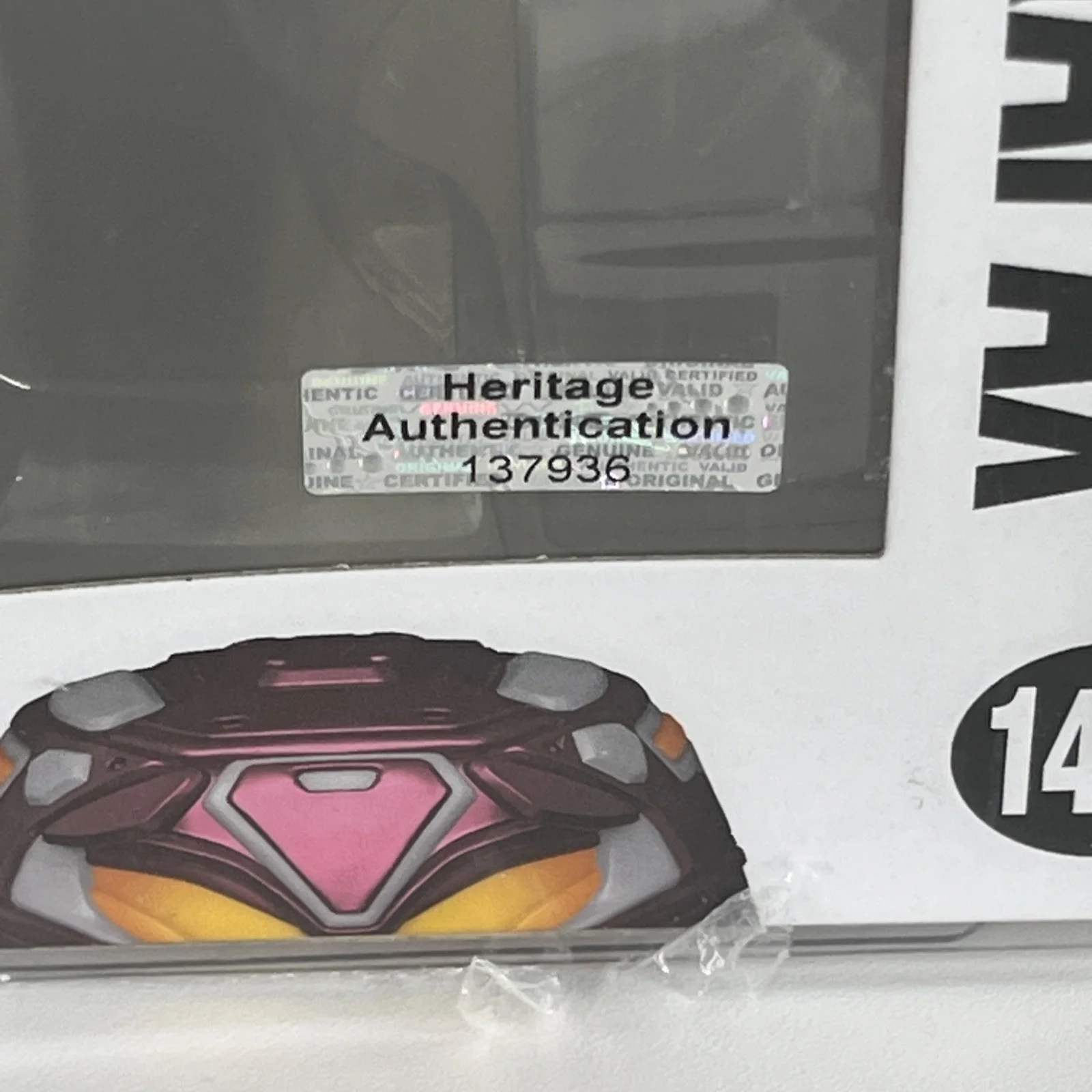 Raoul Trujillo — Raoul Trujillo Signed Funko Pop ’Conrad Carapax’ 1405 Blue Beetle COA Hologram, изображение 4