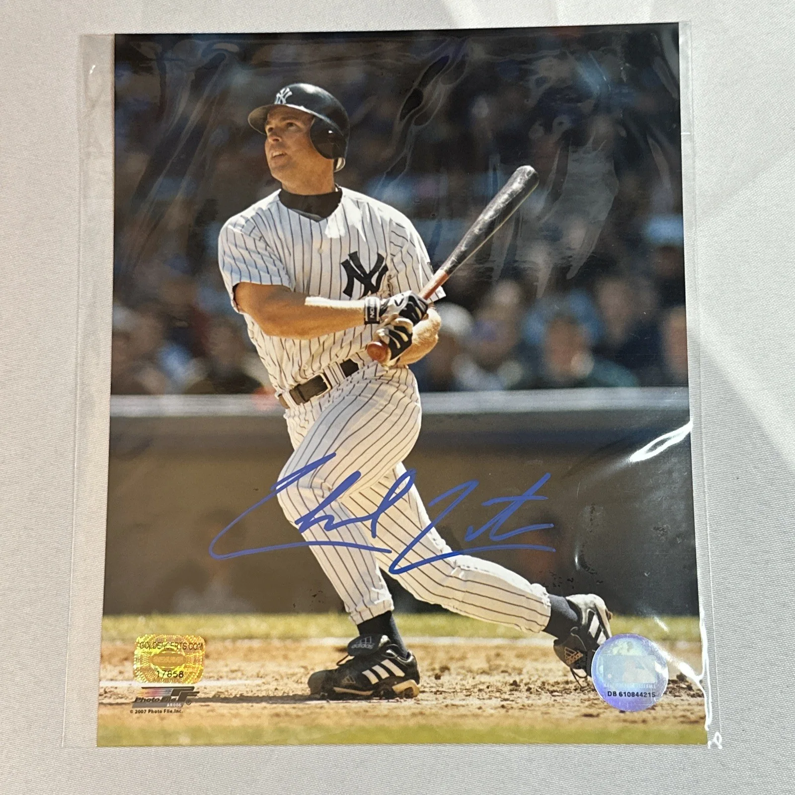 Chad Curtis — Chad Curtis - Signed 8x10 Photo - With COA - Mint