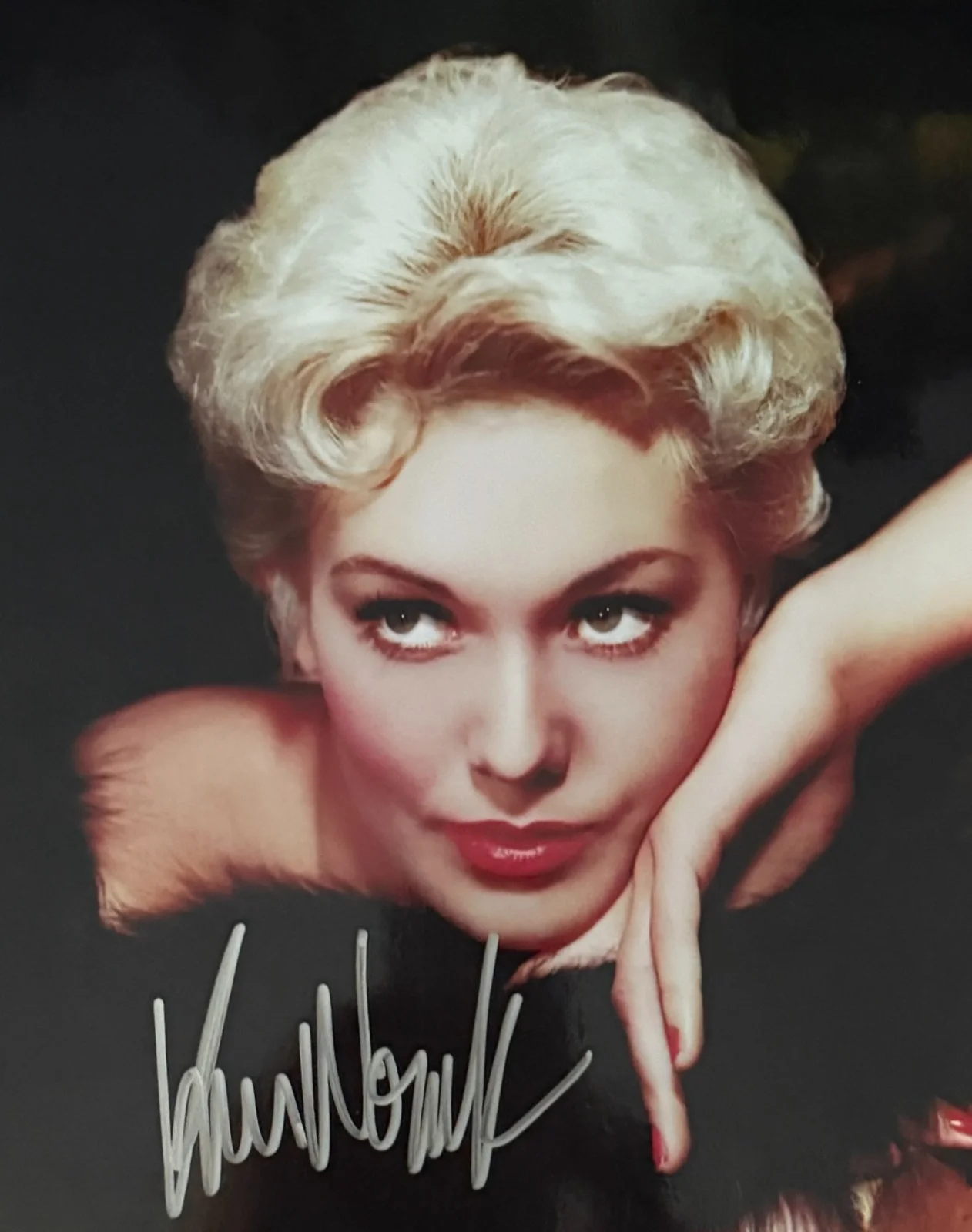 KIM NOVAK — KIM NOVAK Signed•Vintage Young Kim 8 X 10 •Beautiful• Piece of the Past COA