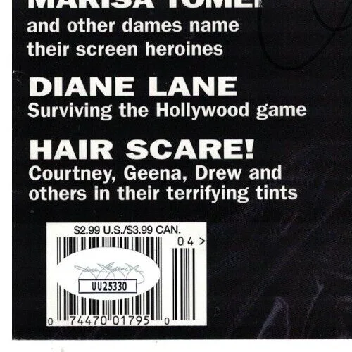 Jamie Lee Curtis — JAMIE LEE CURTIS JSA Autographed Movieline Cover FREE SHIP! Halloween Not PSA, изображение 4