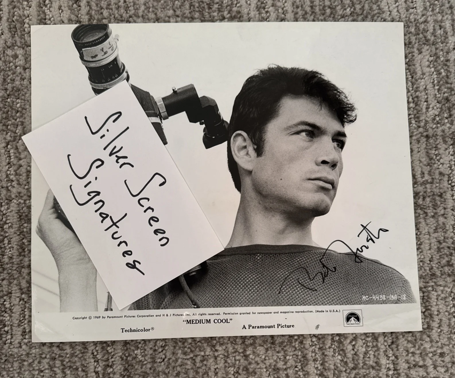 Robert Forster PHOTO Autograph COA JSA Signed Medium Cool 8x10, image 2