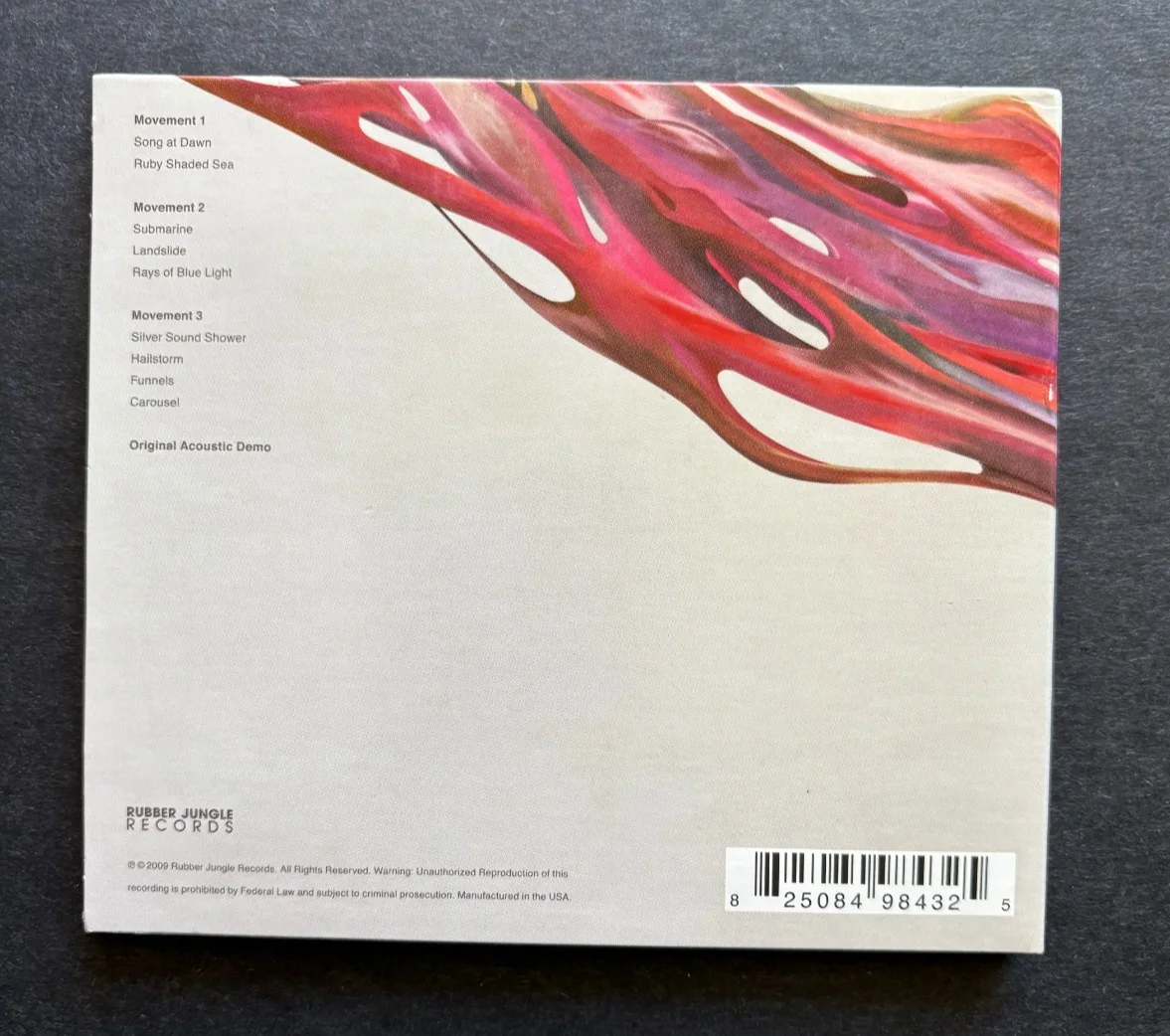 Signed Trey Anastasio of Phish "Time Turns Elastic" Autographed CD Cover, image 2