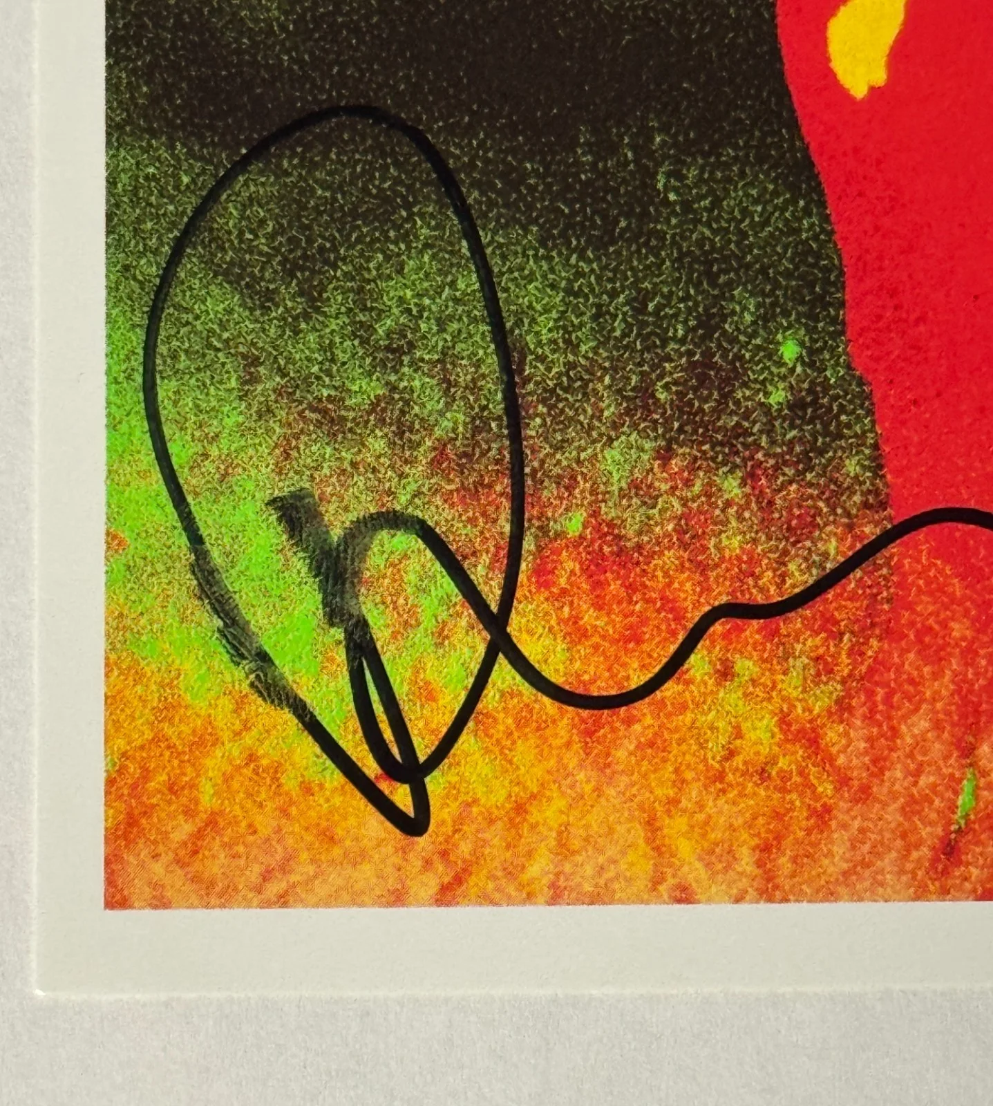 Duran Duran signed 2021 Future Past 4.5x5.25 Art Card 4-Sigs- imperfect - COA, image 2