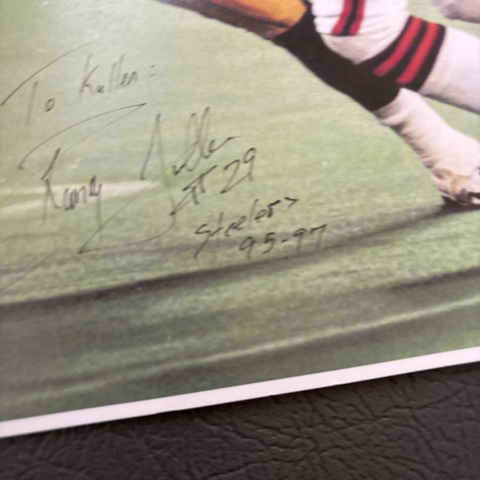 autographs from Football Players featuring Randy Fuller And More So Tune In All, изображение 2