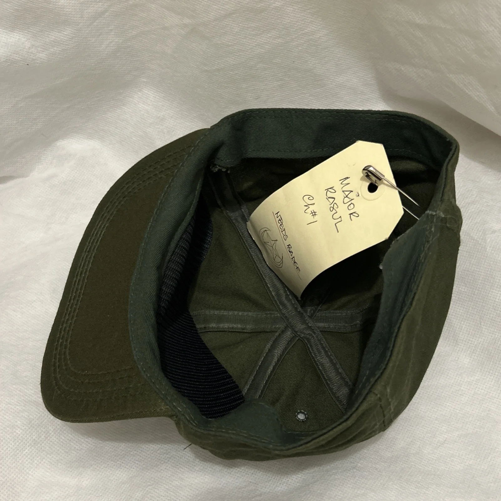 Vertical Limit Major Rasul Hat Screen Used Movie Prop Film TV COA Action Worn, изображение 5