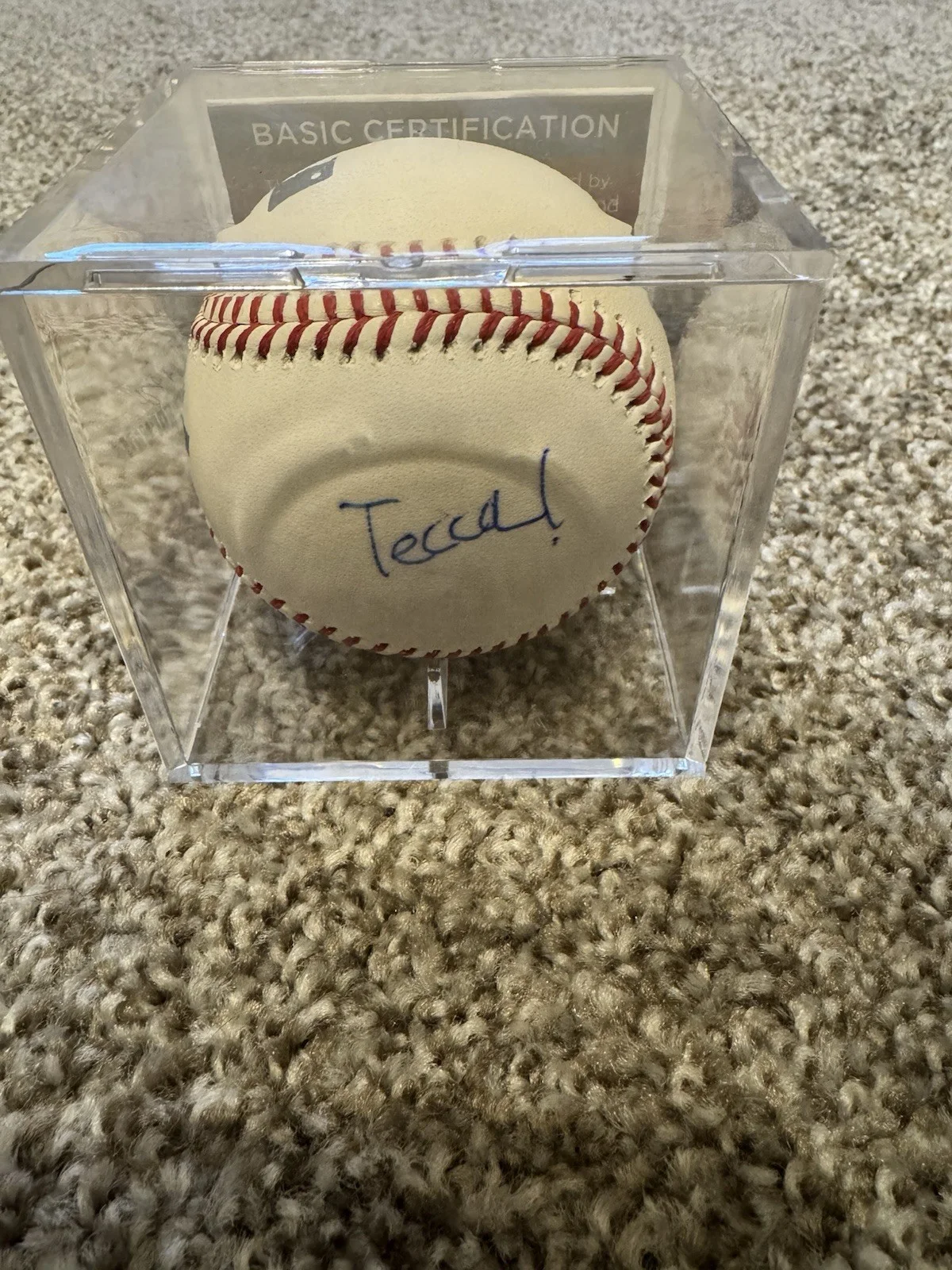 Lil Tecca Signed Baseball JSA COA Rap/Hip-Hop Artist Autograph, image 3
