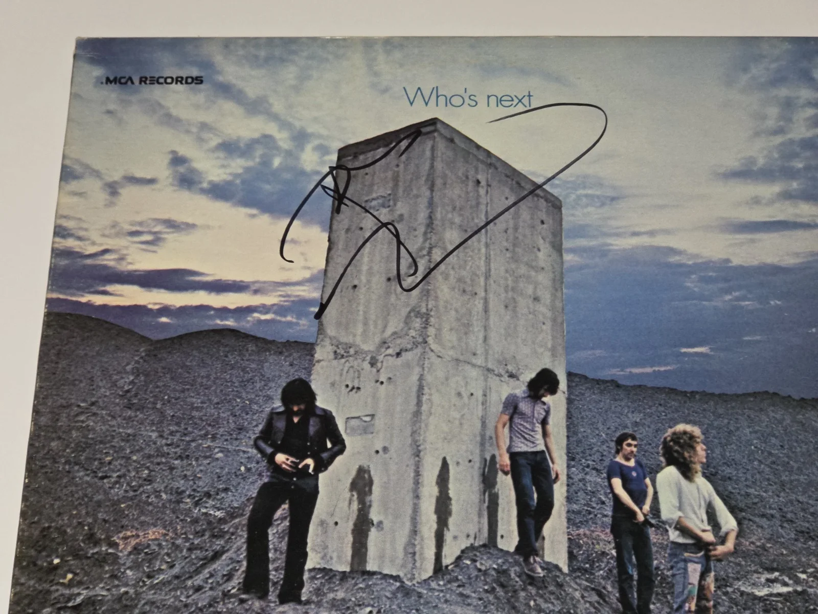 THE WHO PETE TOWNSHEND signed autographed "WHO'S NEXT" LP RECORD BECKETT (BAS), изображение 2