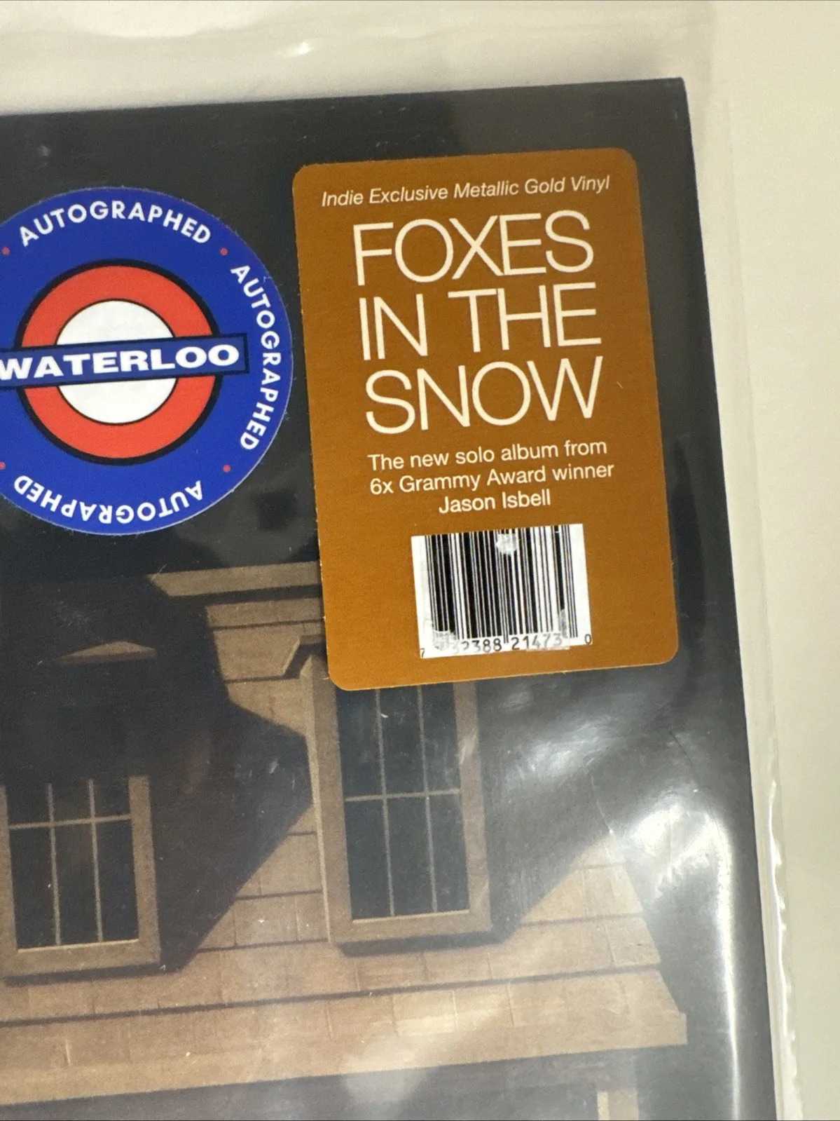 Jason Isbell Signed "Foxes In The Snow" Vinyl Record Album LP Autographed NEW, изображение 2