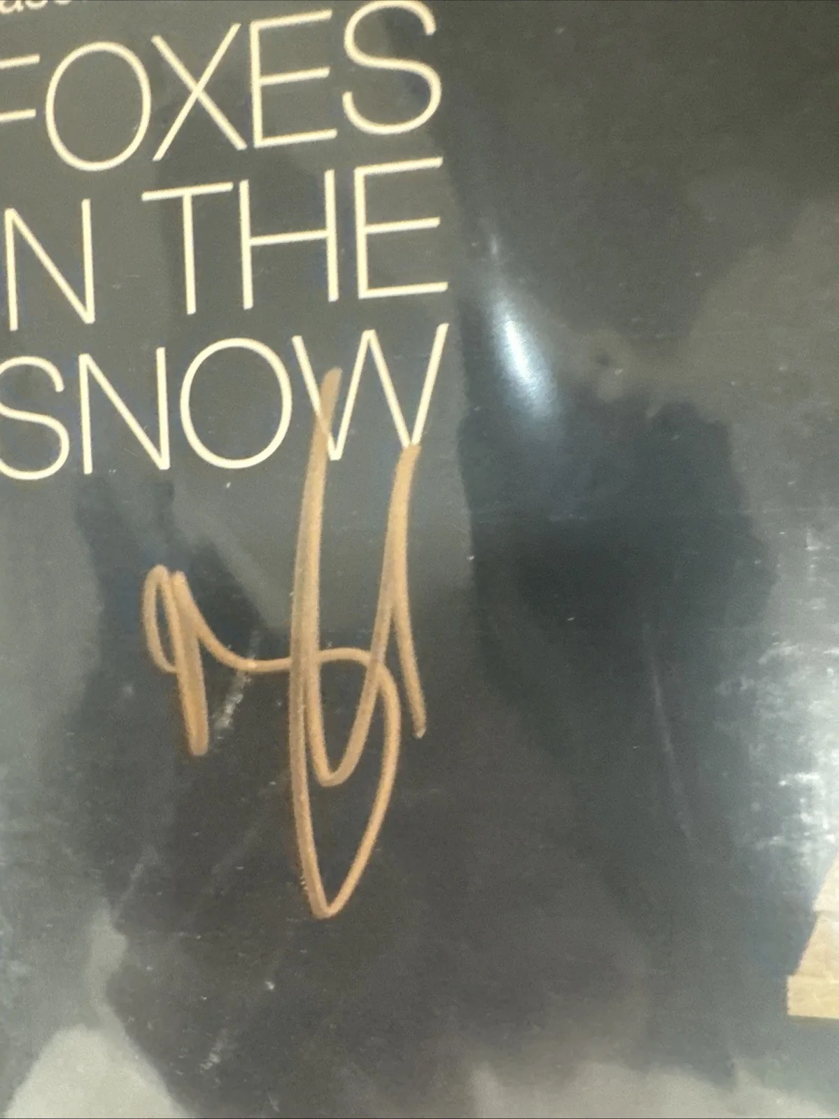 Jason Isbell Signed "Foxes In The Snow" Vinyl Record Album LP Autographed NEW, изображение 3