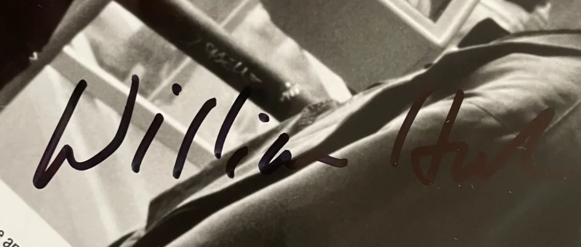 William Hurt — William Hurt Signed Autograph Signature 10x8 Until the End of the World Vintage, изображение 2