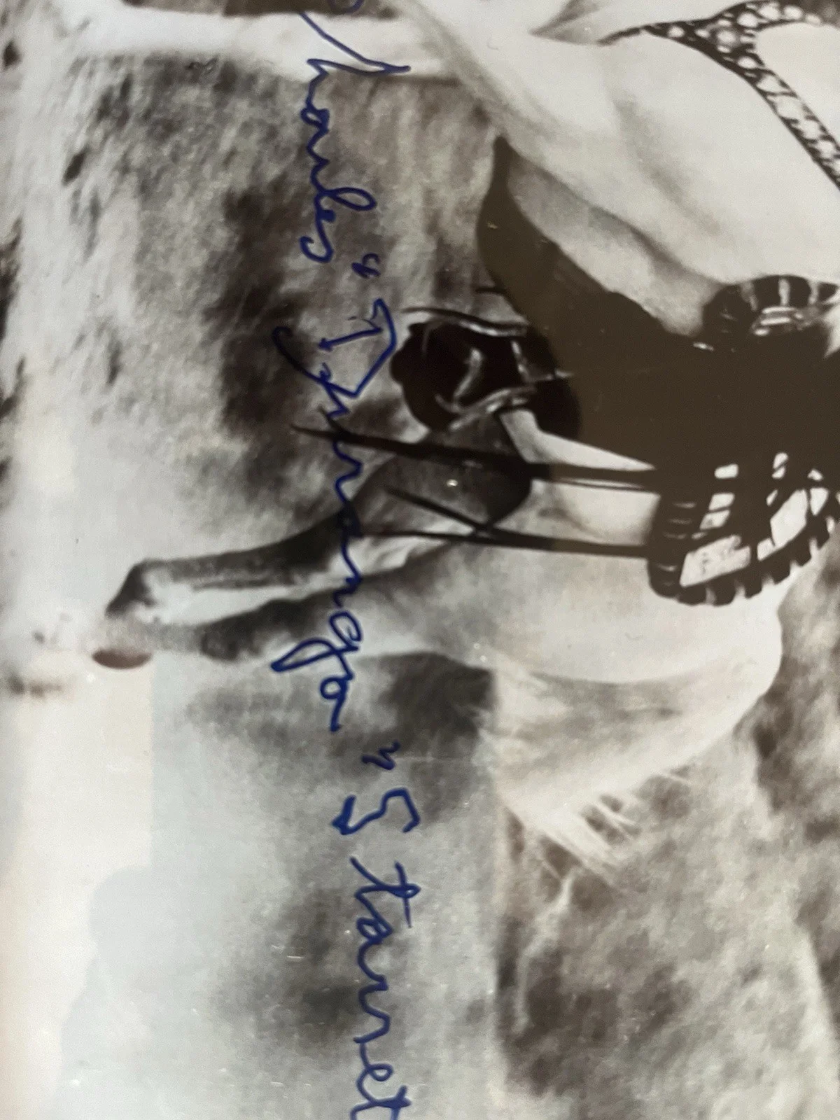 Signed Charles Durango Starnett Autographed Photo, image 2