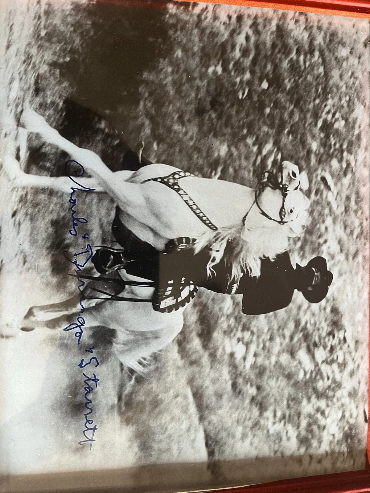Signed Charles Durango Starnett Autographed Photo, image 3