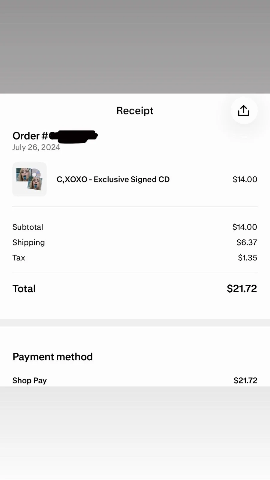 Camila Cabello C,XOXO Signed CD • Exclusive Autographed Cover • Never Played, image 4