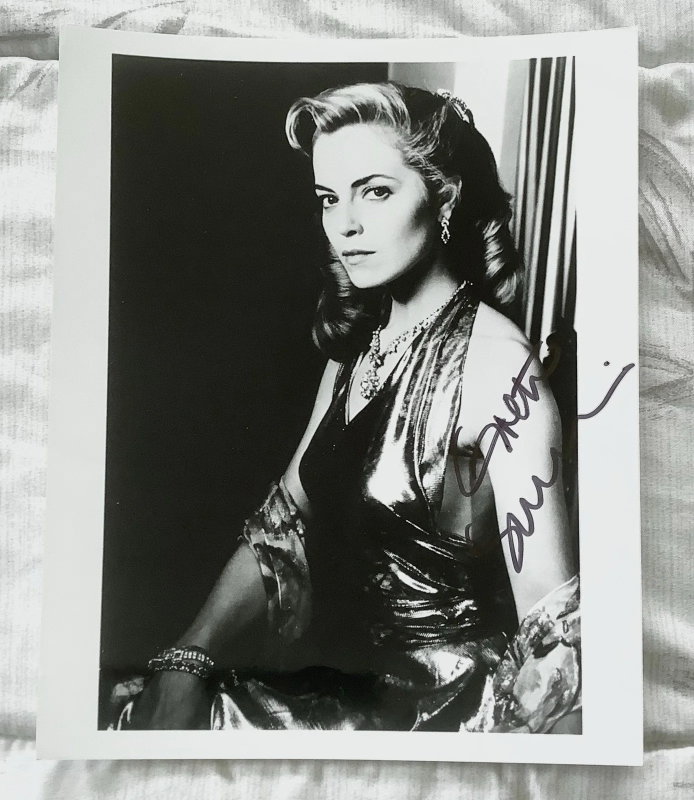 Greta Scacchi — 🔥GRETA SCACCHI Signed Autograph 8”x10” White Mischief -1987, RARE!, image 4