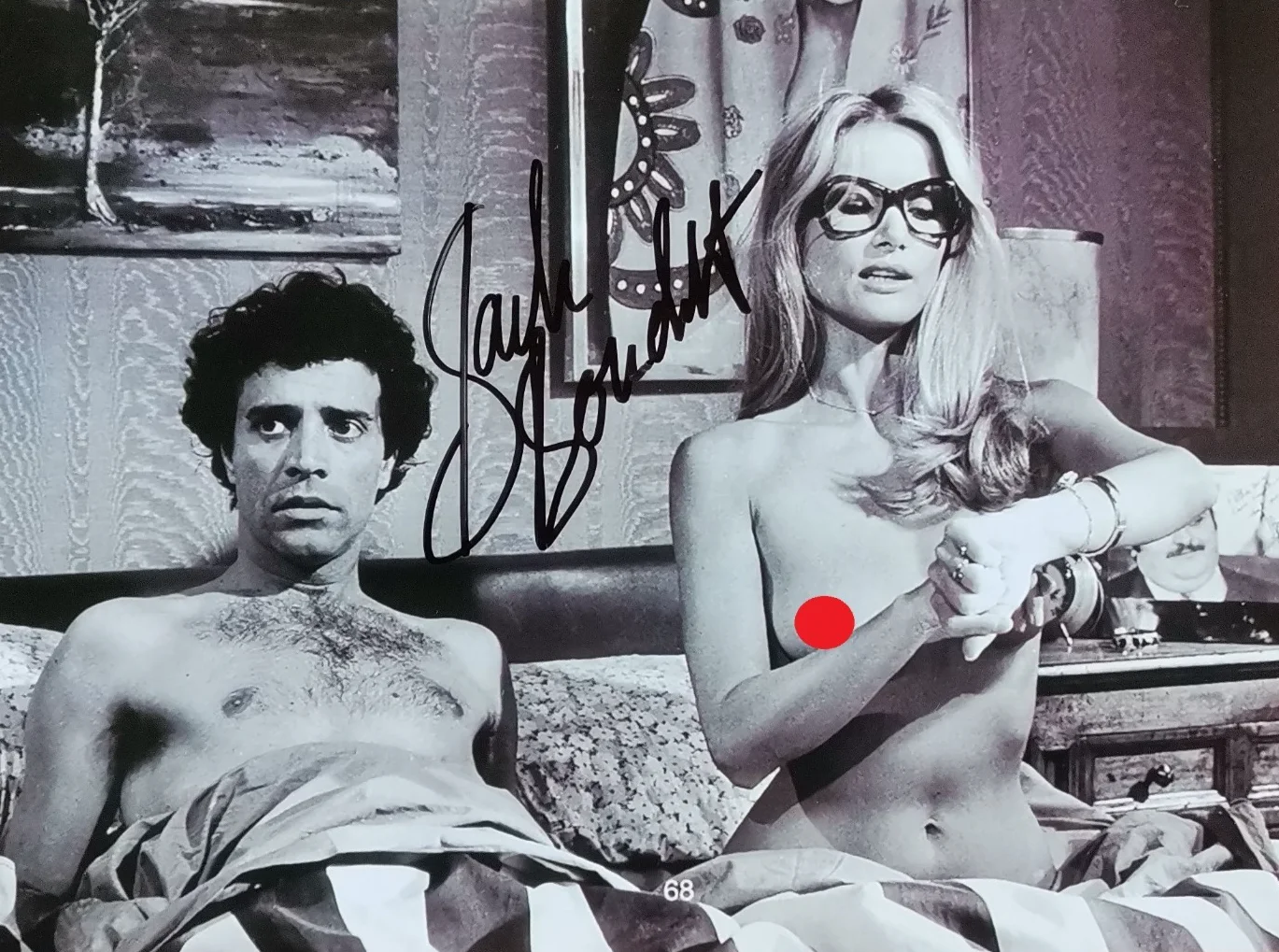 Barbara Bouchet — Barbara Bouchet, Love in Easy Lessons, Signed Autographed 8x6 Photo, image 2