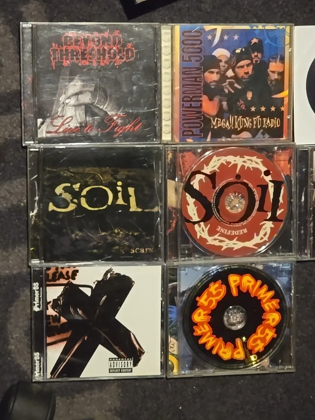AUTOGRAPHS & CDs. Soil, Primer55, BeyondThreshold, Degrade The Signal, TemplarsV, изображение 3