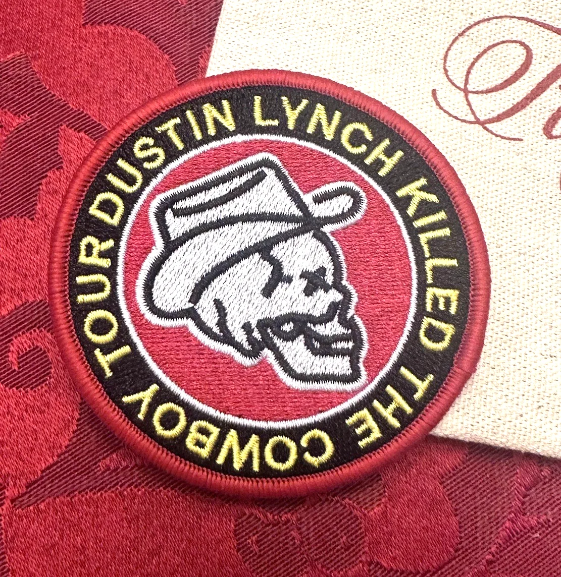 Dustin Lynch Autographed Flask from the Killed The Cowboy Tour (April 2024), image 4