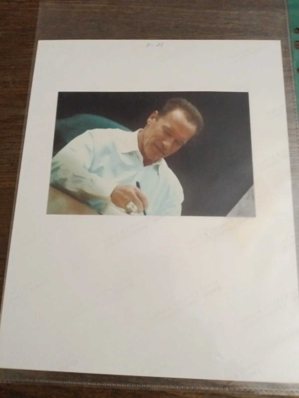 ARNOLD SCHWARZENEGGER Hand Signed Autograph Signature 8 x 10 Photo w/ COA, image 2