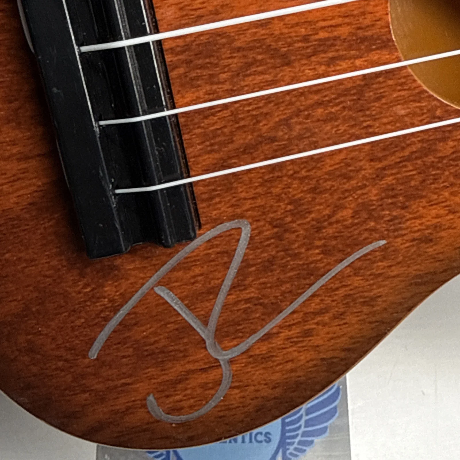 Jelly Roll — Jelly Roll (Grammy Winner) Signed Autographed Mini Acoustic Guitar COA Hologram, изображение 5